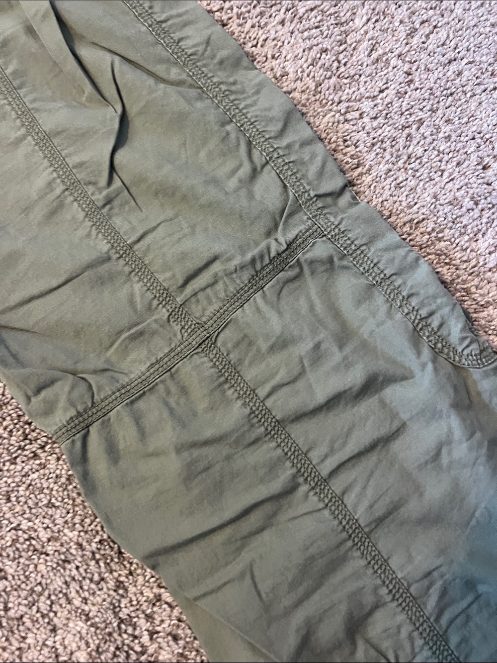Maurices Olive Green Cargo Pants with Patch Details - Picture 8 of 8